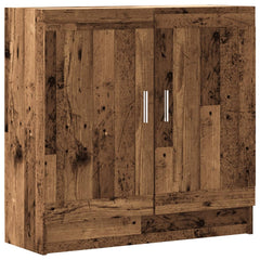 Bokhylle gammelt tre 82,5x30,5x80 cm konstruert tre