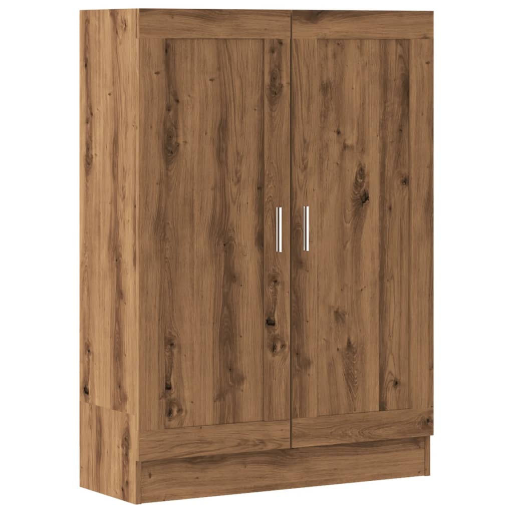 Bokhylle artisan eik 82,5x30,5x115 cm konstruert tre