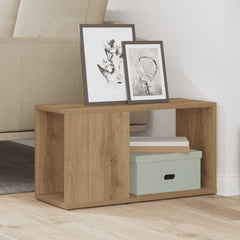 TV-benk artisan eik 60x24x32 cm konstruert tre