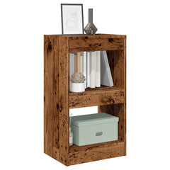 Bokhylle/romdeler gammelt tre 40x30x72 cm