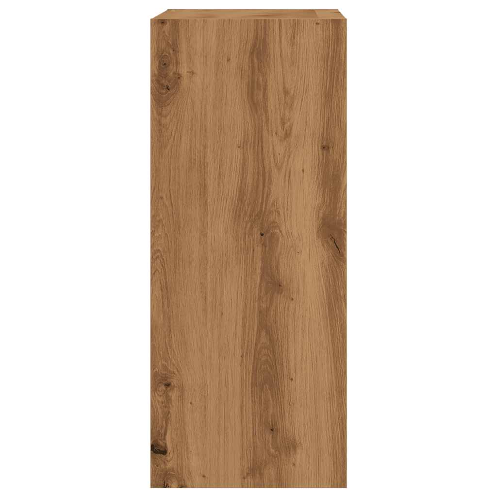 Bokhylle/romdeler artisan eik 40x30x72 cm