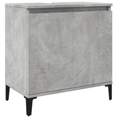 Servantskap betonggrå 58x33x60 cm konstruert tre