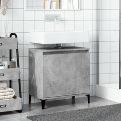 Servantskap betonggrå 58x33x60 cm konstruert tre