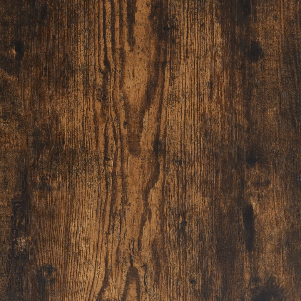 Romdeler bokhylle røkt eik 69,5x29x137,5 cm konstruert tre