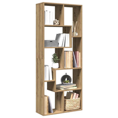 Romdeler bokhylle artisan eik 67x25x161,5 cm konstruert tre