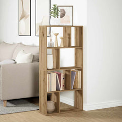 Bokhylle artisan eik 60x20x120 cm konstruert tre