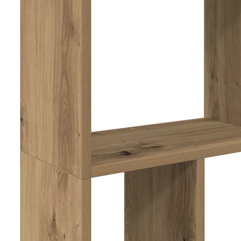 Bokhylle artisan eik 60x20x120 cm konstruert tre