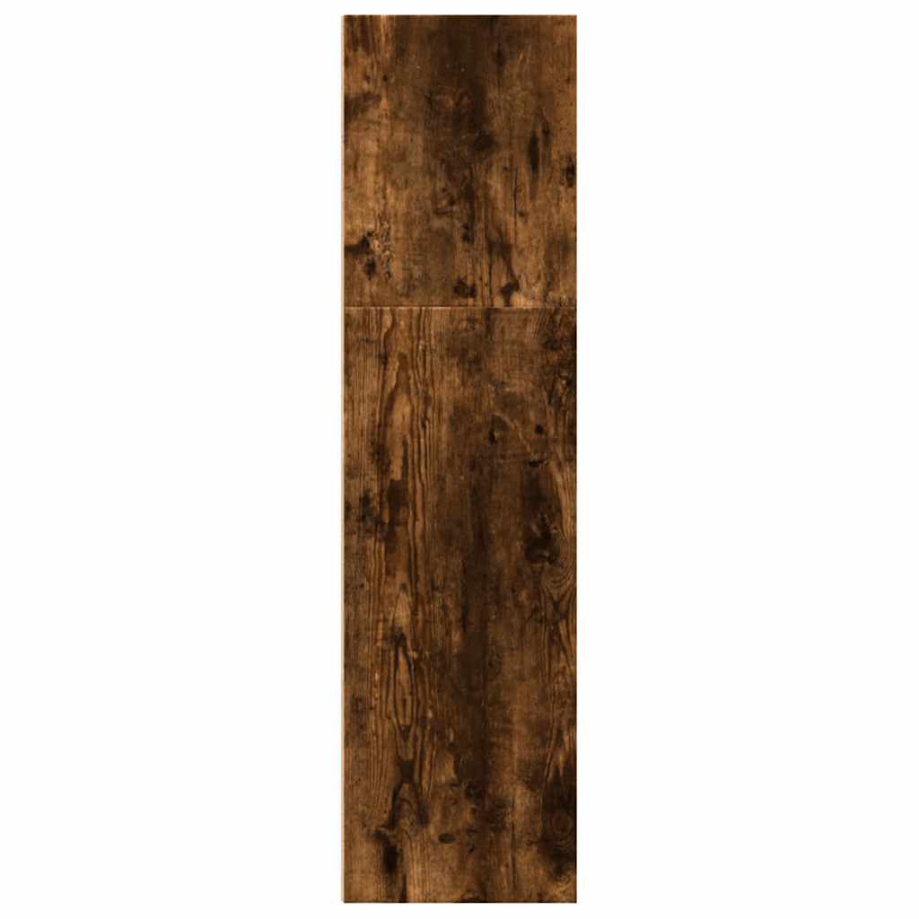 Bokhylle røkt eik 60x30x114 cm konstruert tre