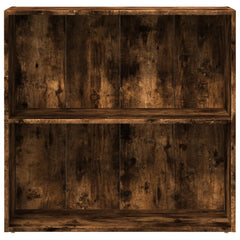 Bokhylle røkt eik 80x30x77 cm konstruert tre