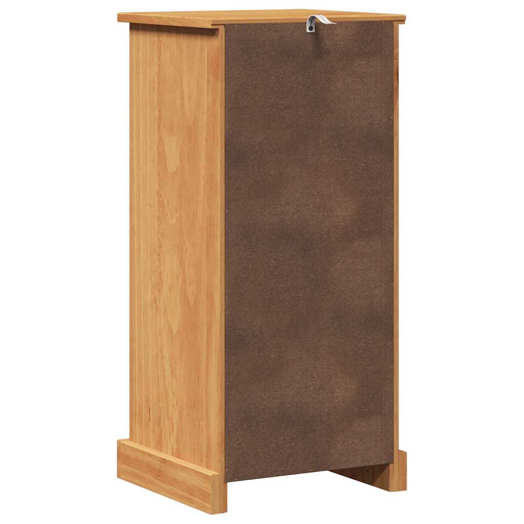 Baderomsskap VIGO honningbrun 37 x 34 x 80 cm Heltre furu