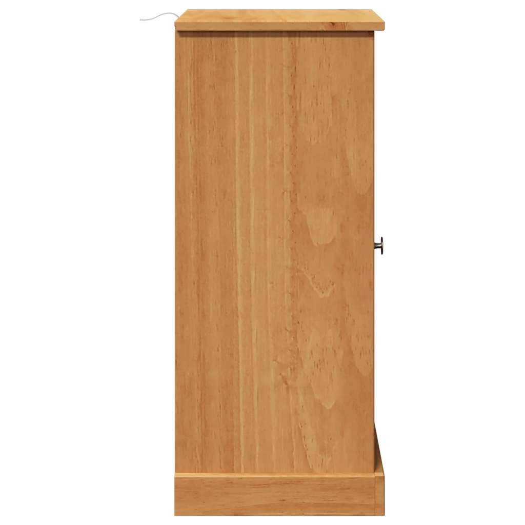 Baderomsskap VIGO honningbrun 37 x 34 x 80 cm Heltre furu