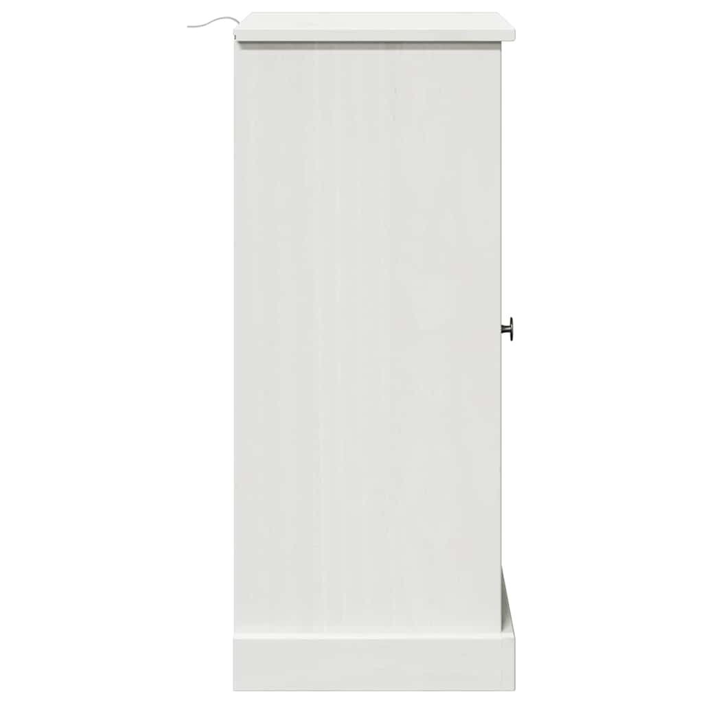 Baderomsskap VIGO antikk hvit 37 x 34 x 80 cm Heltre furu