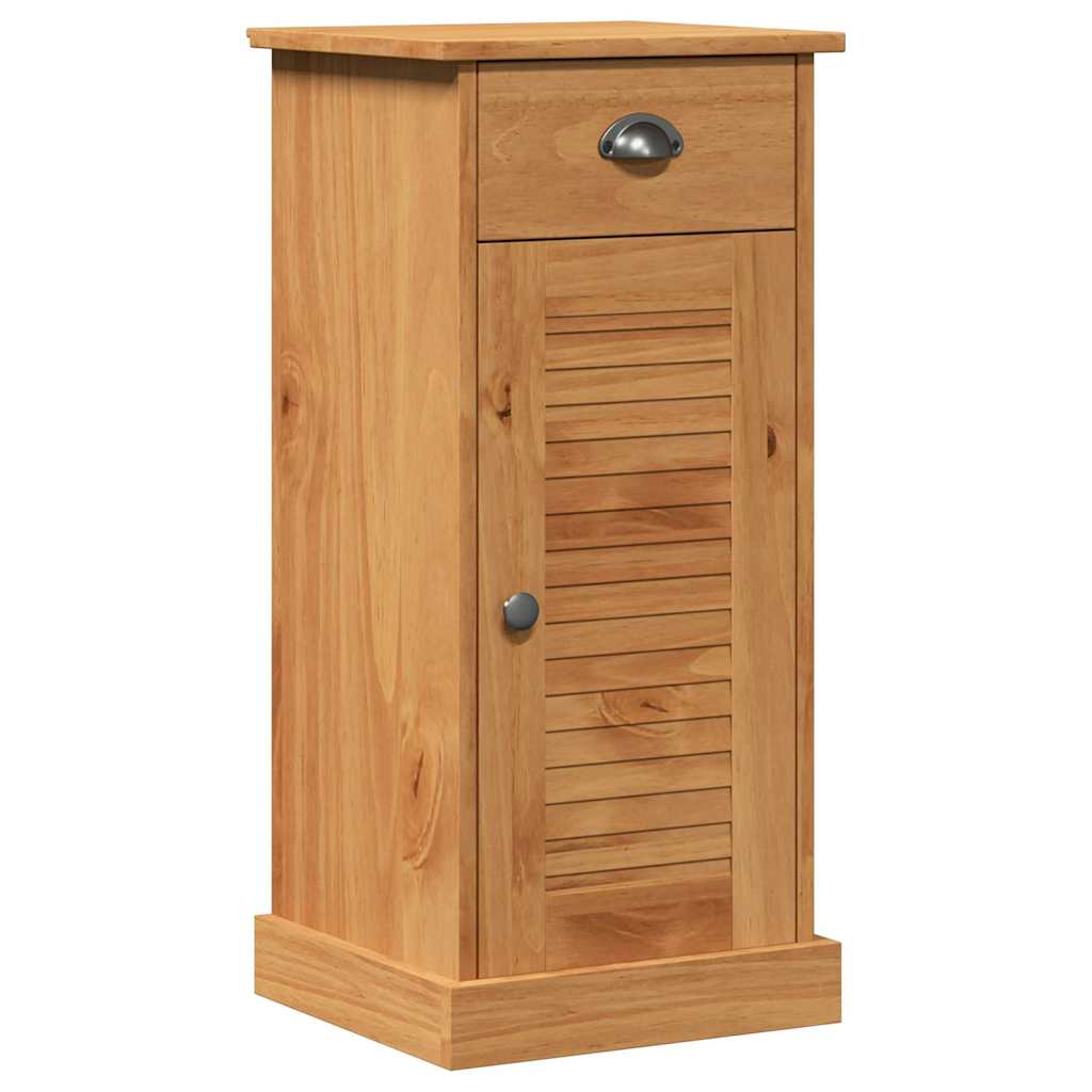 Baderomsskap VIGO honningbrun 37,5 x 34 x 80 cm Massivt furutre