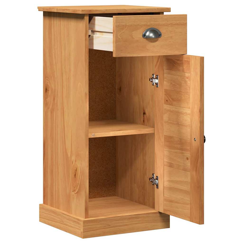 Baderomsskap VIGO honningbrun 37,5 x 34 x 80 cm Massivt furutre