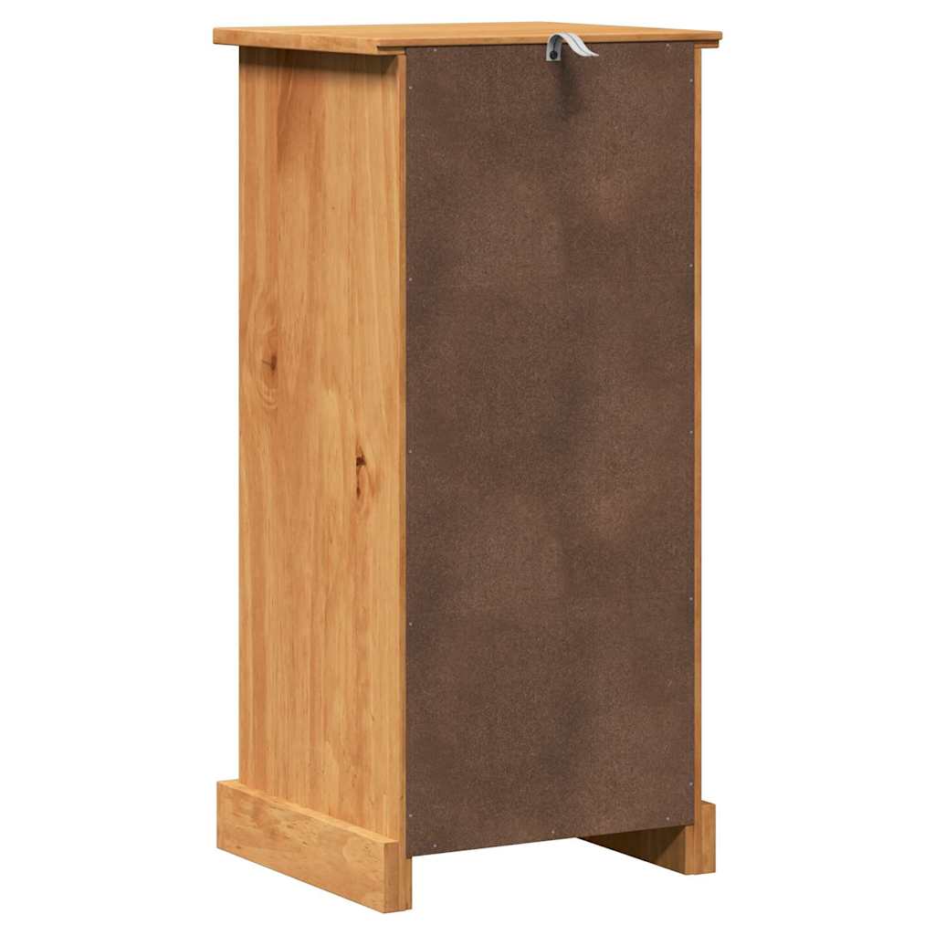 Baderomsskap VIGO honningbrun 37,5 x 34 x 80 cm Massivt furutre