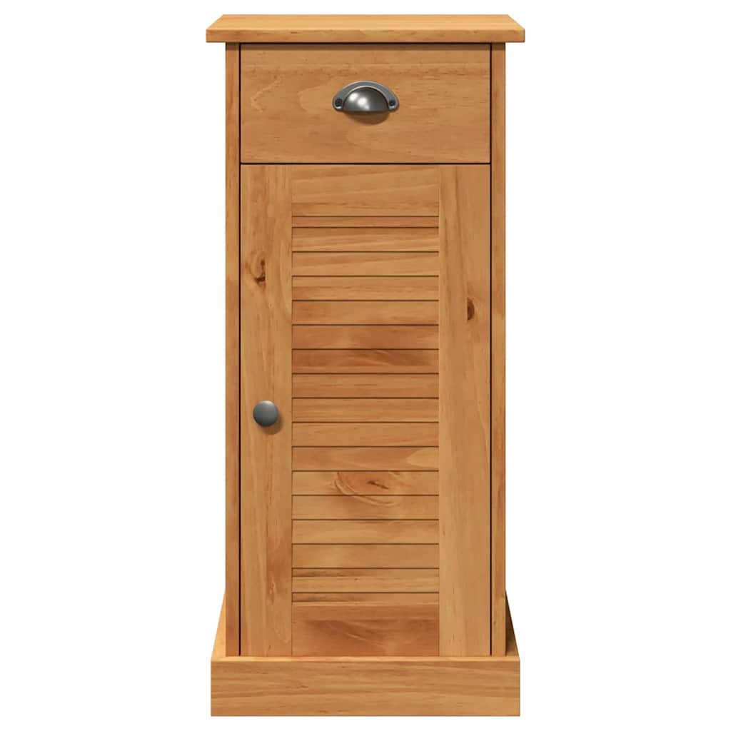 Baderomsskap VIGO honningbrun 37,5 x 34 x 80 cm Massivt furutre