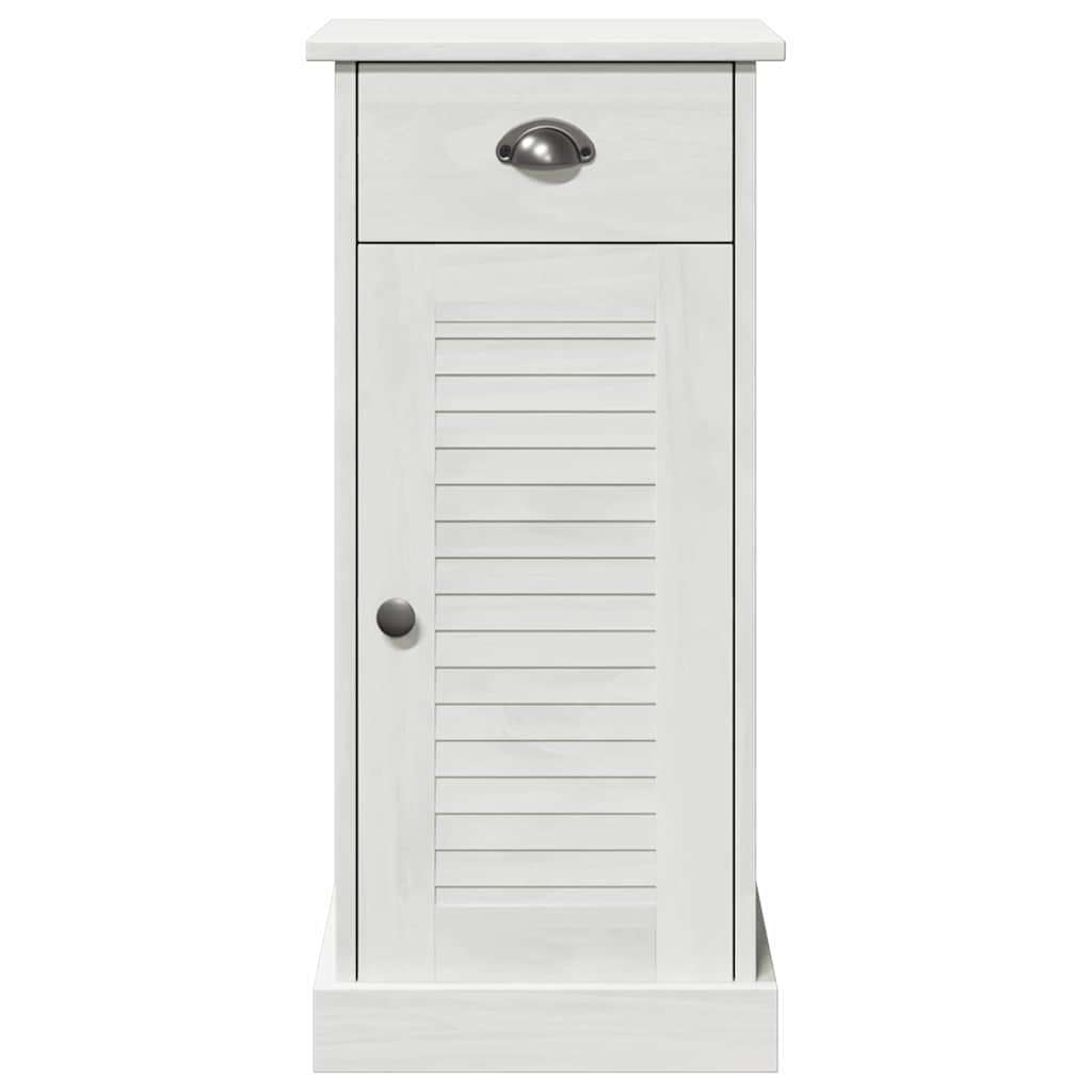 Baderomsskap VIGO Hvit 37,5 x 34 x 80 cm Massivt furutre