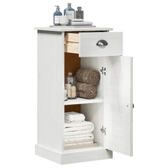 Baderomsskap VIGO Hvit 37,5 x 34 x 80 cm Massivt furutre
