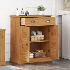 Baderomsskap VIGO honningbrun 67,5 x 34 x 80 cm Heltre furu