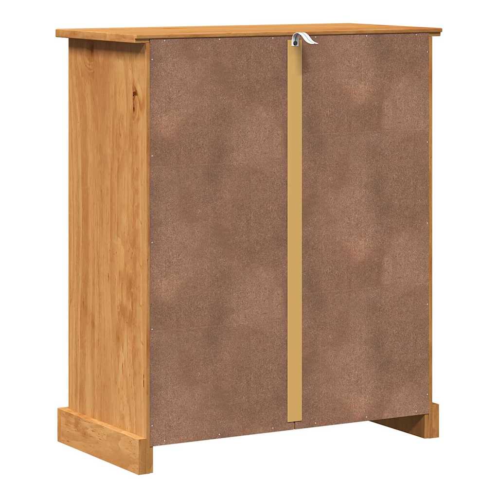 Baderomsskap VIGO honningbrun 67,5 x 34 x 80 cm Heltre furu