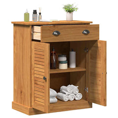 Baderomsskap VIGO honningbrun 67,5 x 34 x 80 cm Heltre furu