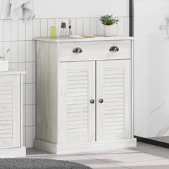 Baderomsskap VIGO Hvit 67,5 x 34 x 80 cm Heltre furu
