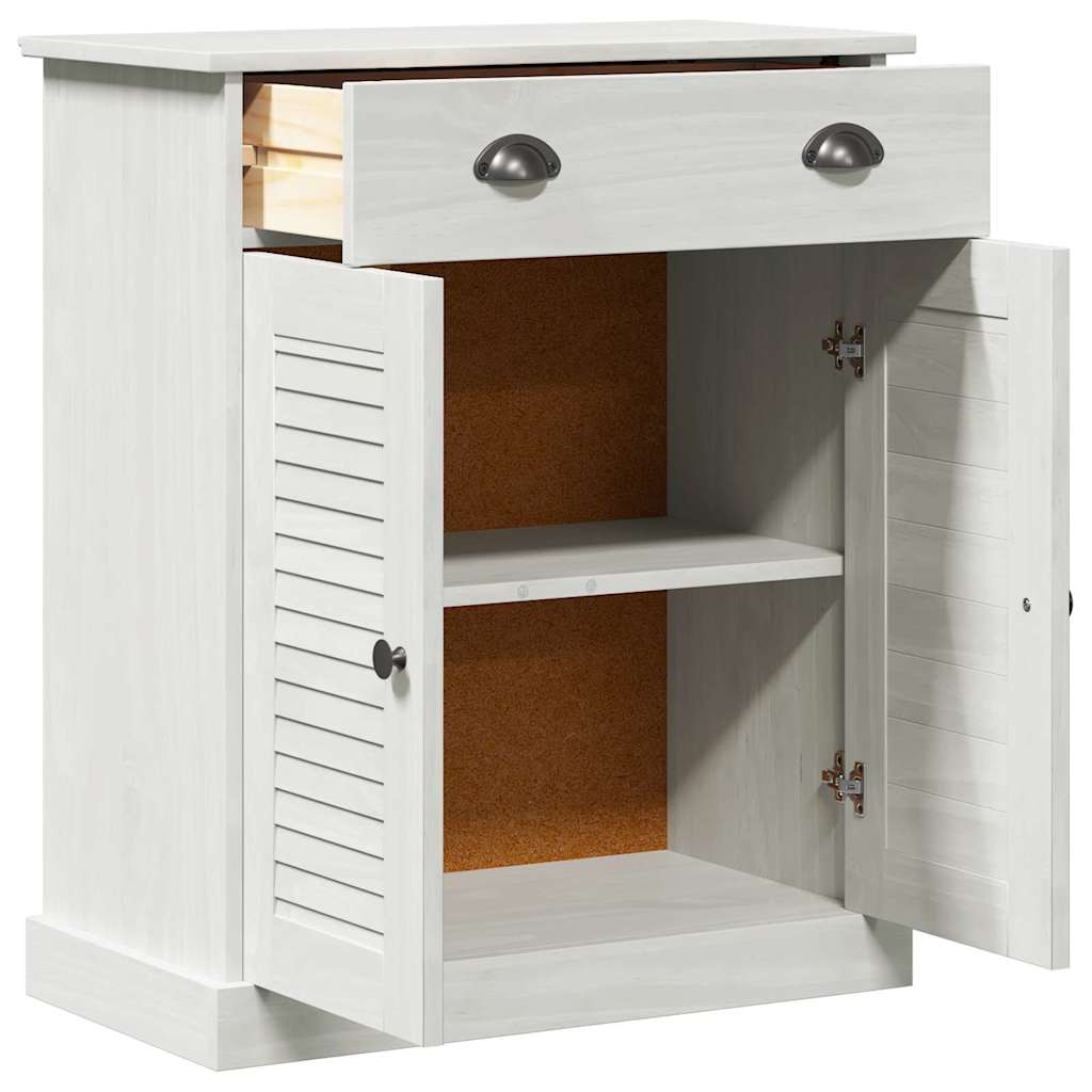 Baderomsskap VIGO Hvit 67,5 x 34 x 80 cm Heltre furu