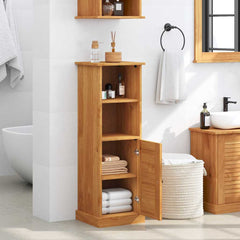 Baderomsskap VIGO honningbrun 37 x 34 x 110 cm Heltre furu