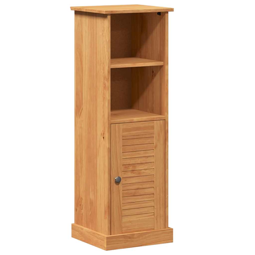 Baderomsskap VIGO honningbrun 37 x 34 x 110 cm Heltre furu