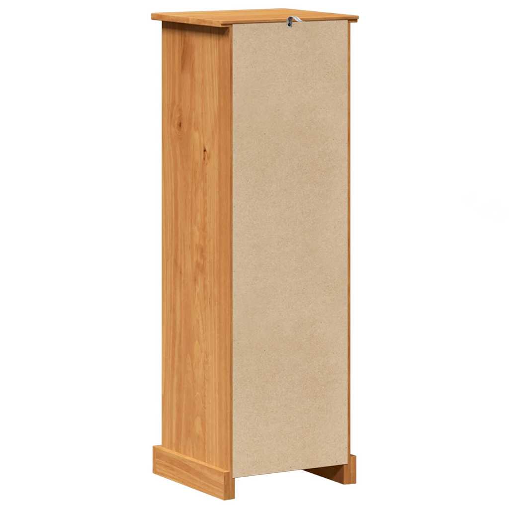 Baderomsskap VIGO honningbrun 37 x 34 x 110 cm Heltre furu