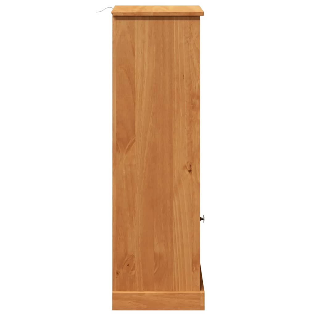 Baderomsskap VIGO honningbrun 37 x 34 x 110 cm Heltre furu