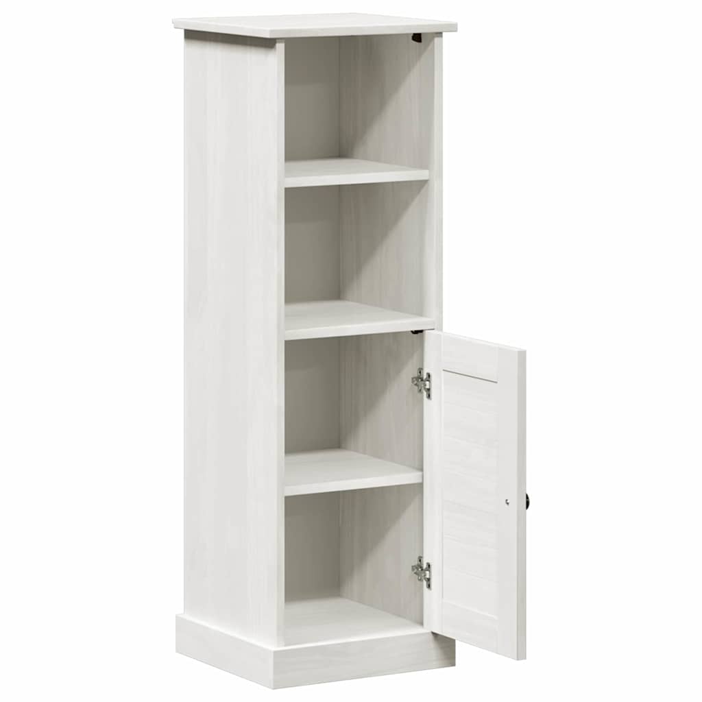Baderomsskap med lagring VIGO Hvit 37 x 34 x 110 cm Heltre furu