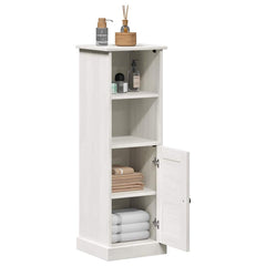 Baderomsskap med lagring VIGO Hvit 37 x 34 x 110 cm Heltre furu