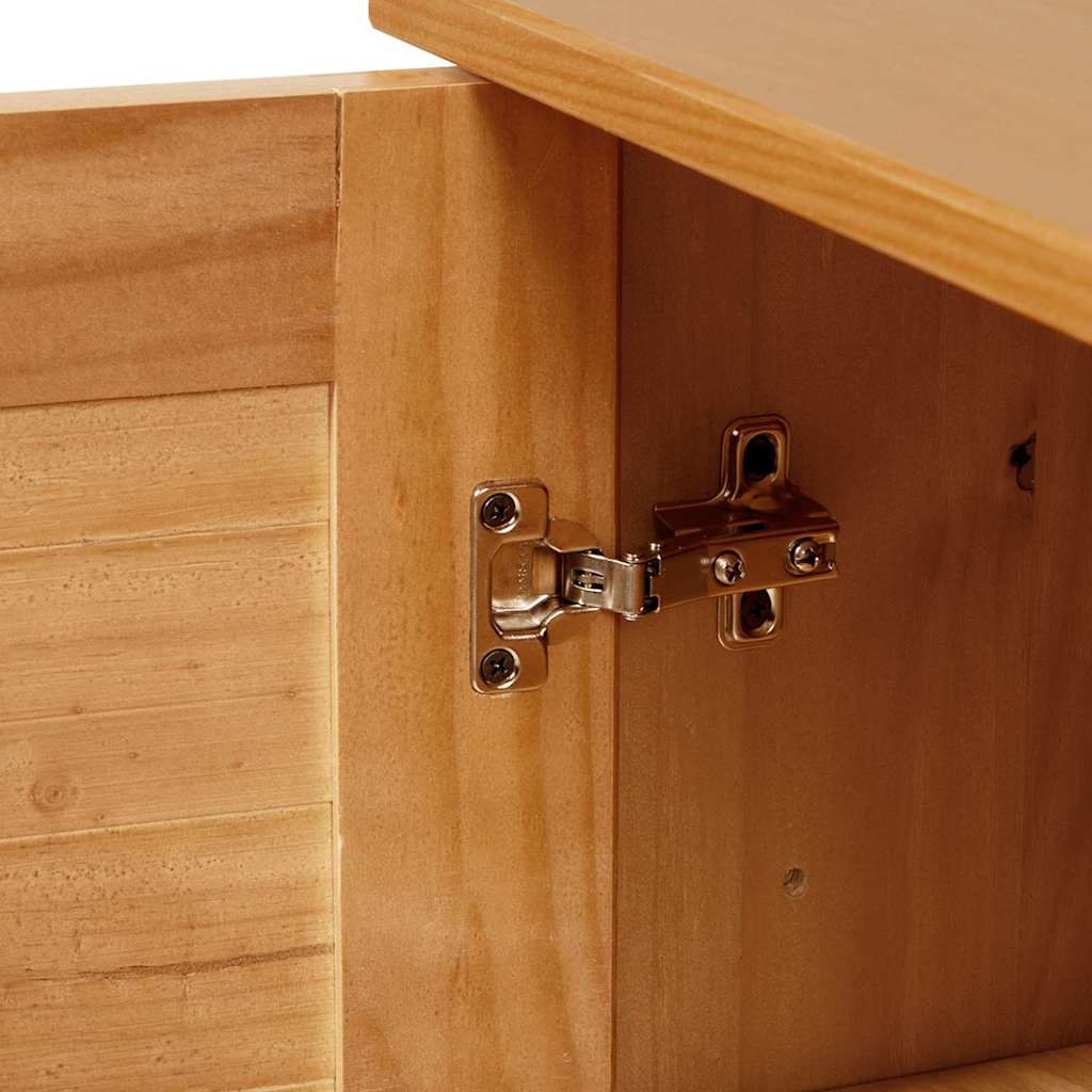Baderomsskap VIGO honningbrun 67,5 x 34 x 110 cm Heltre furu