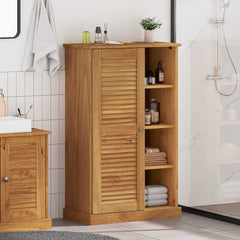 Baderomsskap VIGO honningbrun 67,5 x 34 x 110 cm Heltre furu