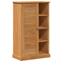 Baderomsskap VIGO honningbrun 67,5 x 34 x 110 cm Heltre furu