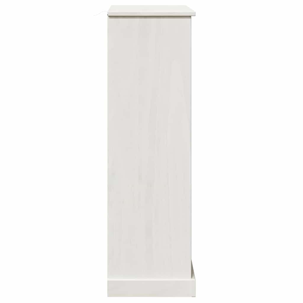 Baderomsskap VIGO Hvit 67,5 x 34 x 110 cm Heltre furu
