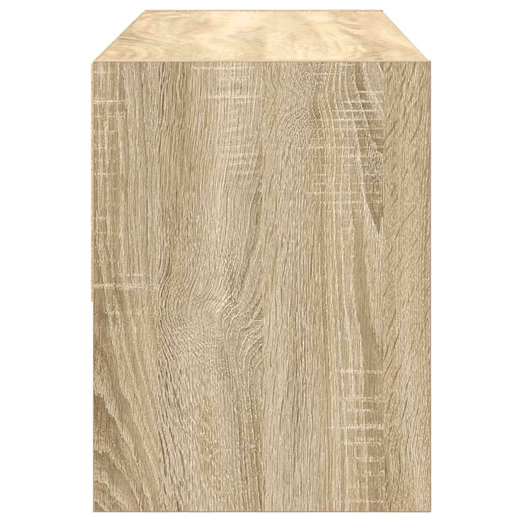Skostativ stablebar sonoma eik 89,5x30x40 cm