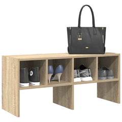 Skostativ stablebar sonoma eik 89,5x30x40 cm