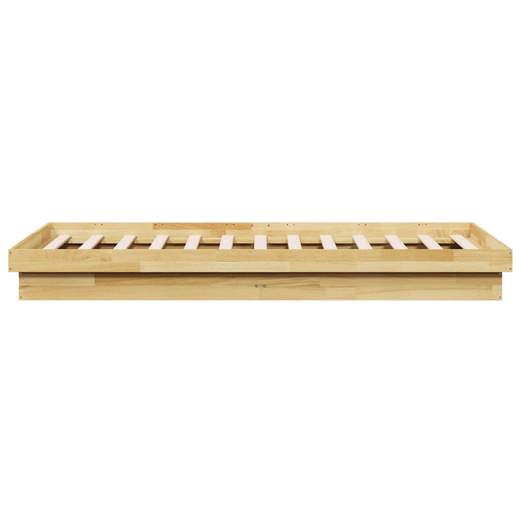 Sengeramme uten madrass 80x200 cm heltre eik