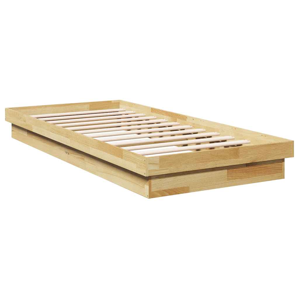 Sengeramme uten madrass 80x200 cm heltre eik