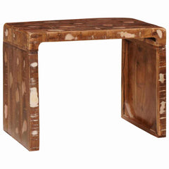 Avlastningsbord 60 x 35 x 45 cm gjenvunnet heltre