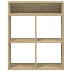 Bokhylle sonoma eik 66x31x80 cm konstruert tre