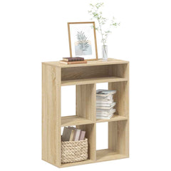 Bokhylle sonoma eik 66x31x80 cm konstruert tre