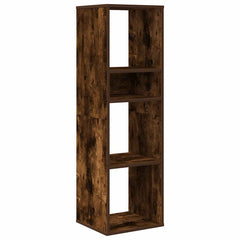 Bokhylle røkt eik 34x31x112 cm konstruert tre