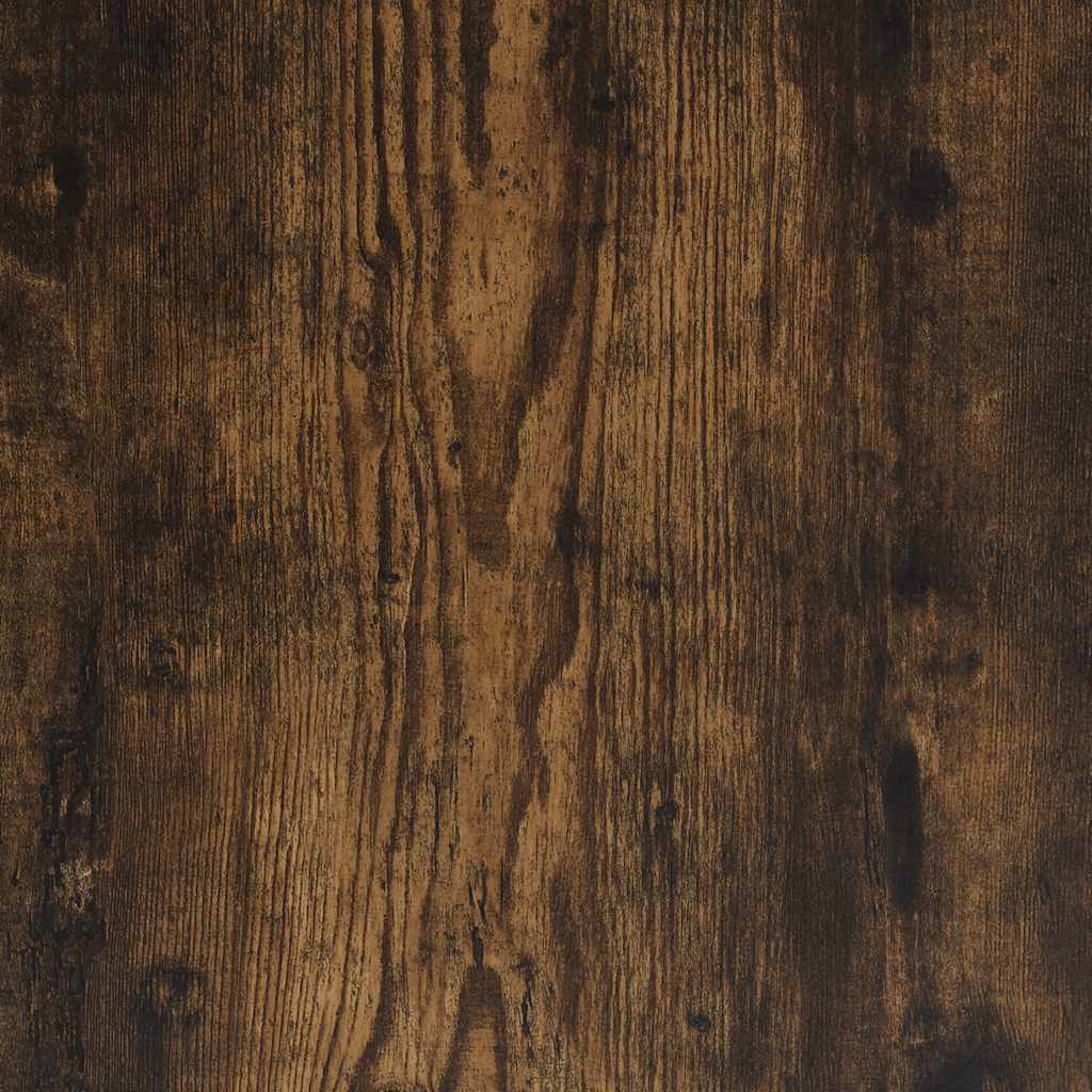 Bokhylle røkt eik 34x31x112 cm konstruert tre
