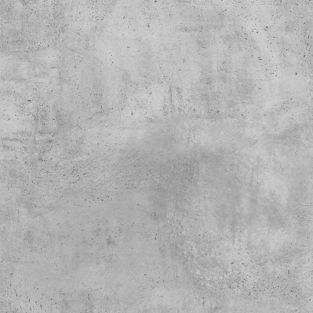 Bokhylle betonggrå 66x31x112 cm konstruert tre