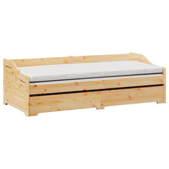 Daybed med trille uten madrass IRUN 90x200 cm