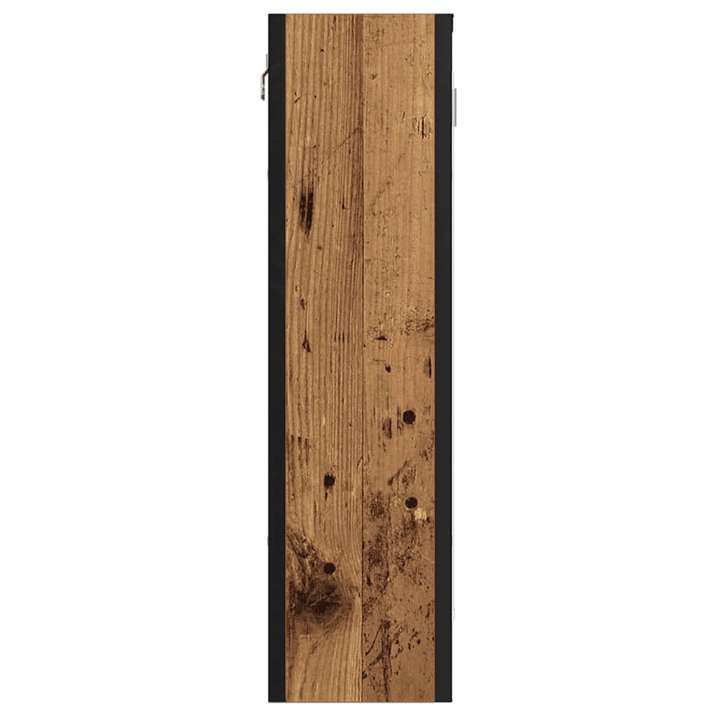 Baderomsspeil gammelt tre 60x16x60 cm konstruert tre
