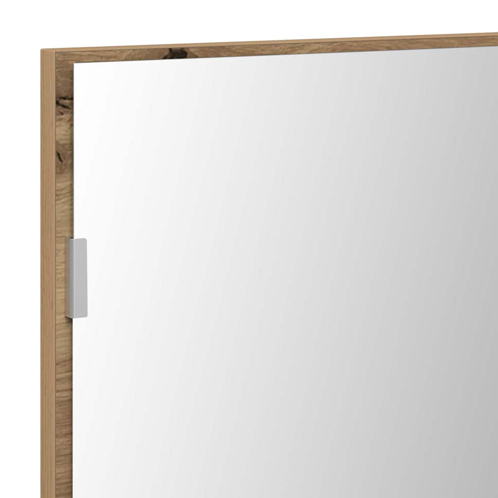 Baderomsspeil artisan eik 80 x 8.5 x 37 cm Konstruert tre
